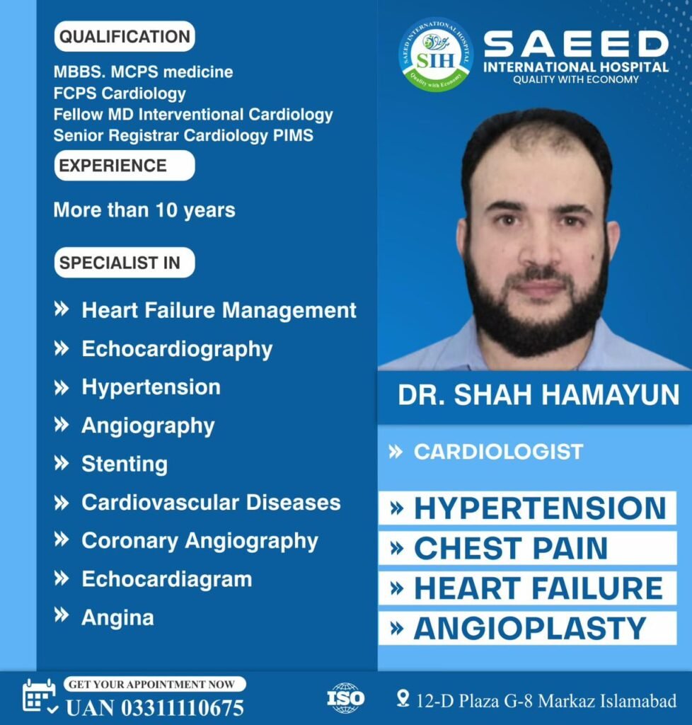 Dr. Shah Hamayun - Cardiologist