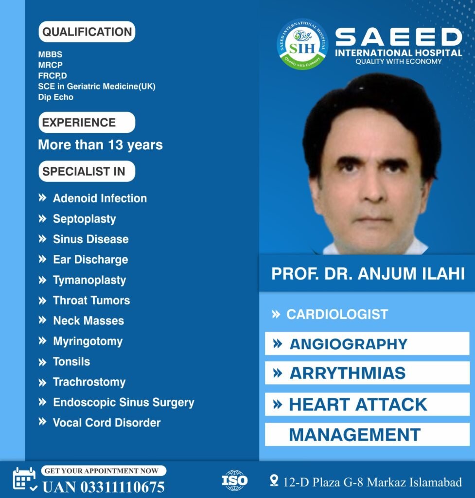 Dr. Anjum Ilahi - Cardiologist